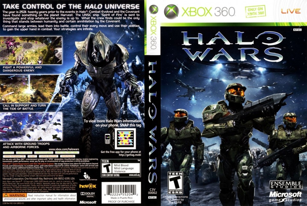 HALO Wars Xbox 360 / Használt - Xbox 360 játékok - xbox360.hu - az Xbo