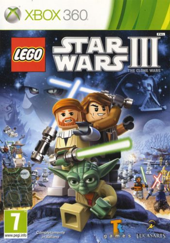 LEGO Star Wars III - The Clone Wars Xbox 360 / Használt