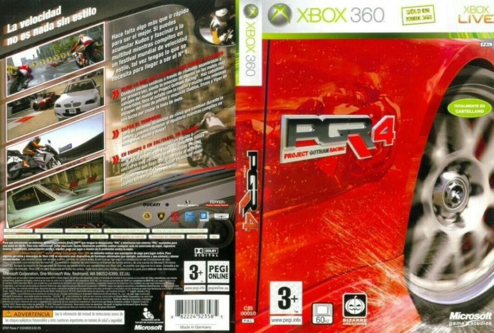 Project gotham racing deals 4 xbox 360